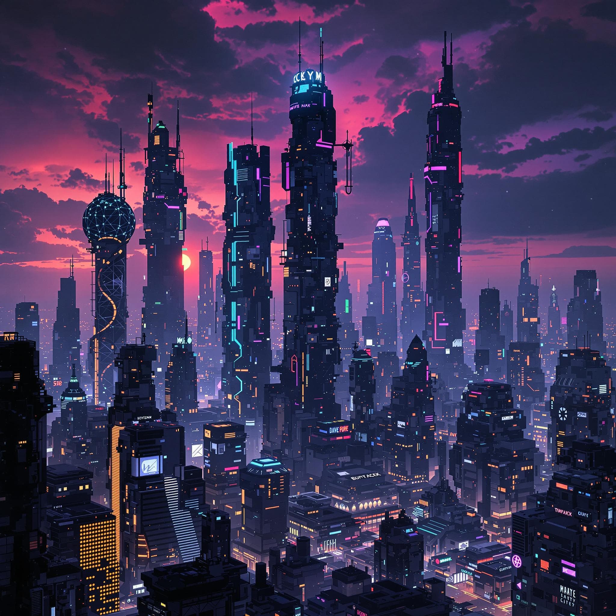 Cyberpunk Style example