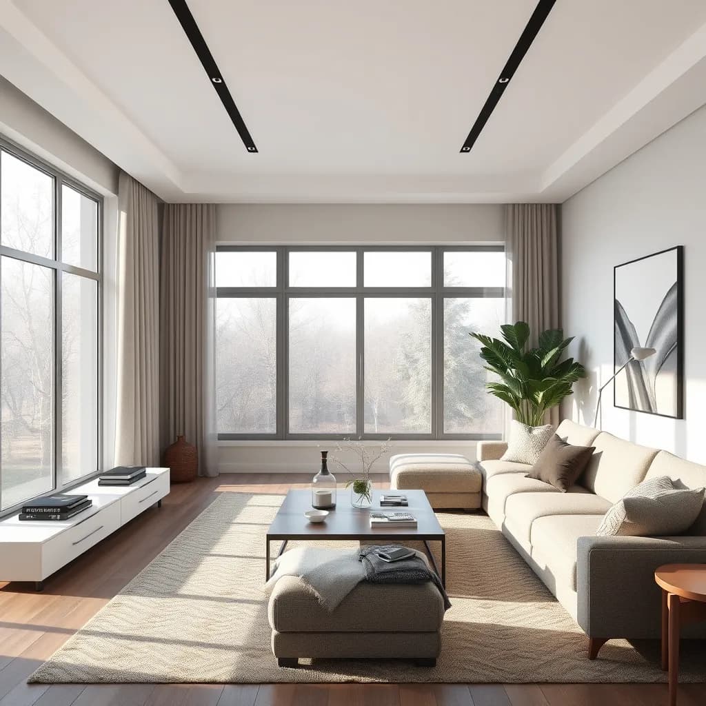 3D rendered interior example