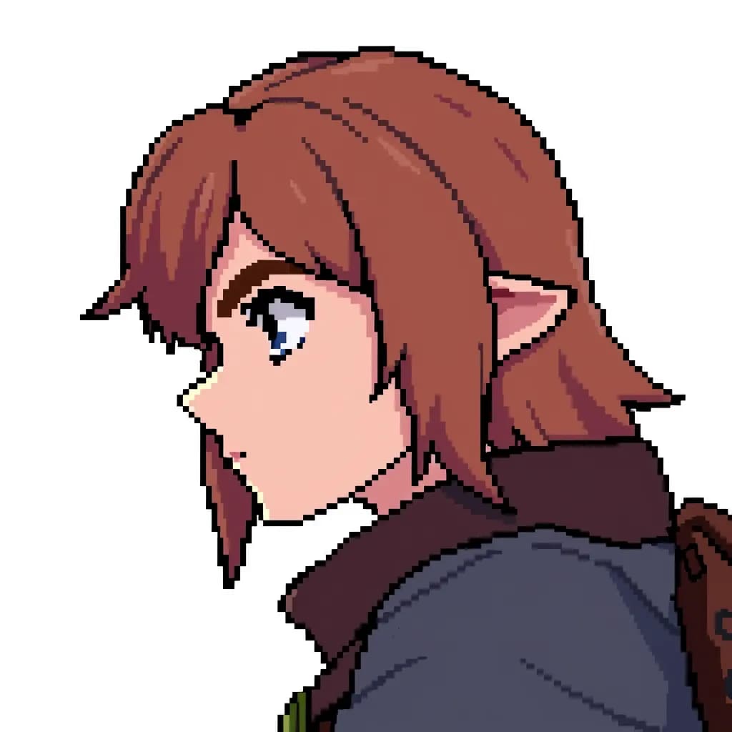 Pixel art character example